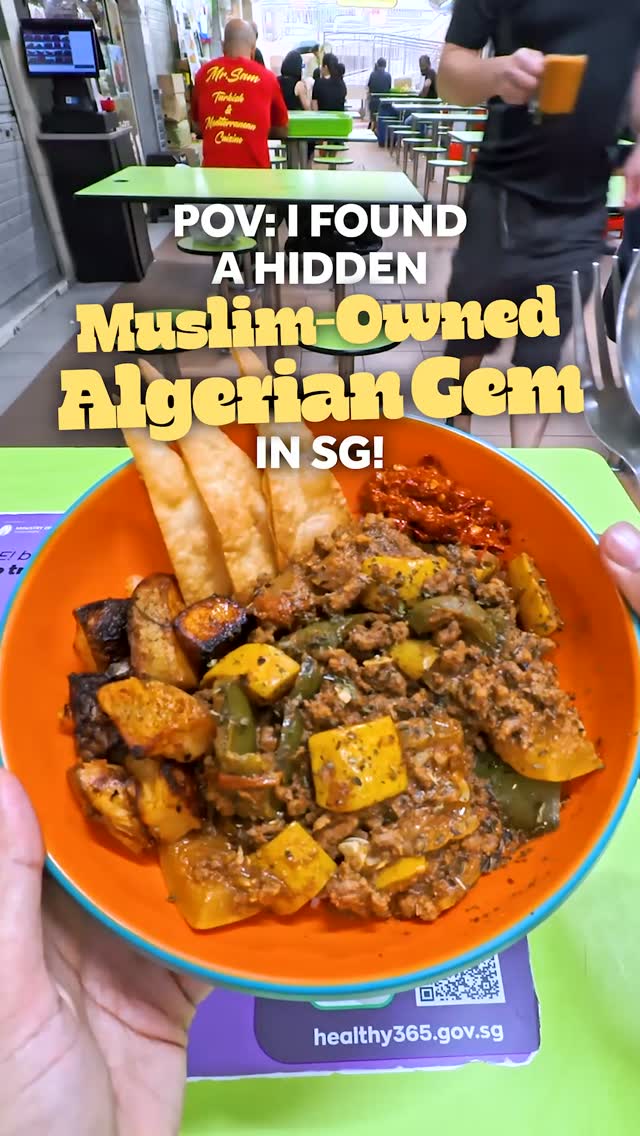Algerian Flavors at Golden Mile Food Centre