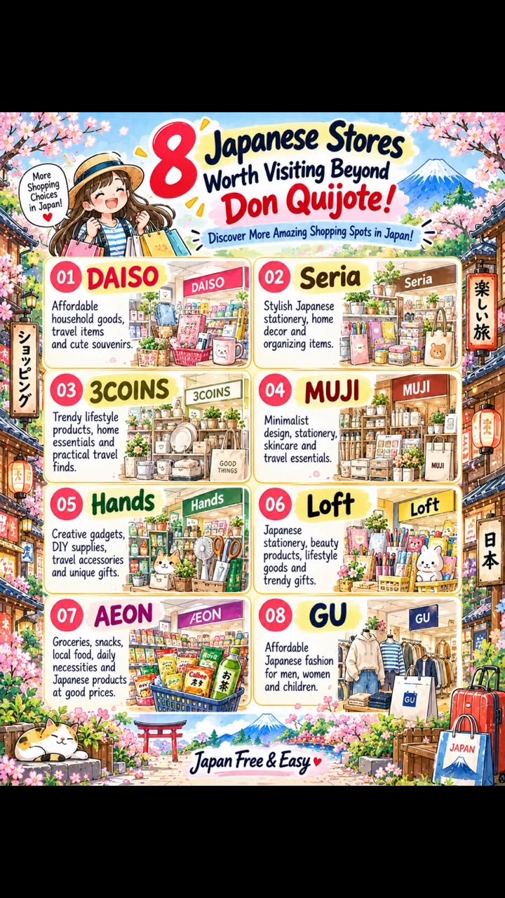 Japanese Stores Beyond Don Quijote For All Your Needs