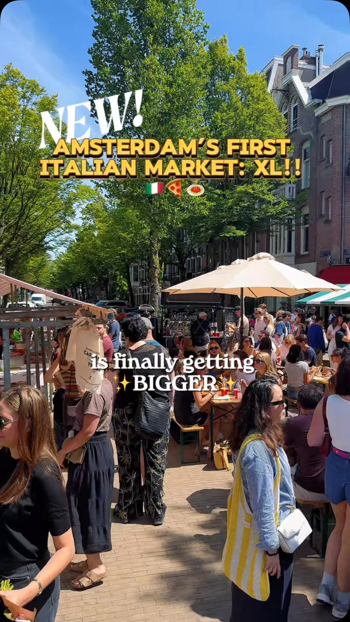 Italian Market Expands to Zuidas with Festive Event