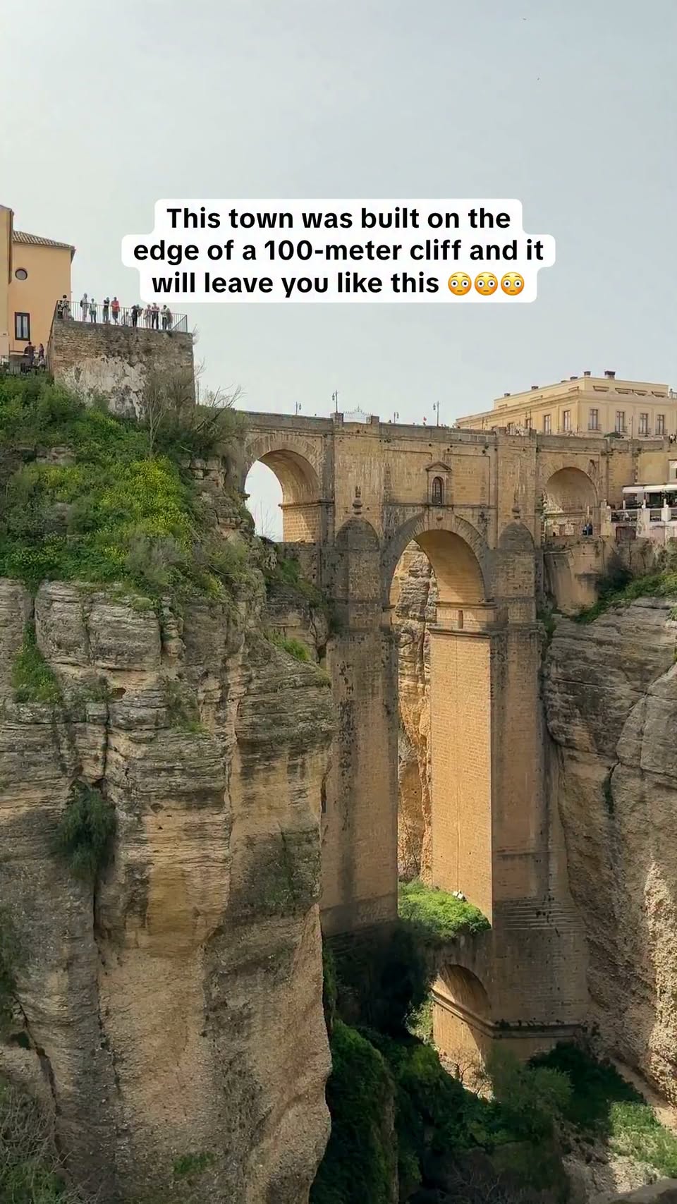 Ronda's Cliffside Town and Iconic Bridge