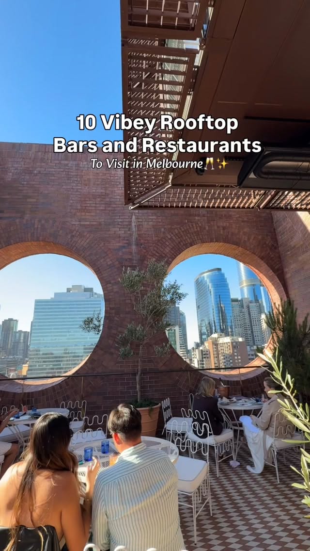 Melbourne's Top Rooftop Bars For City Views