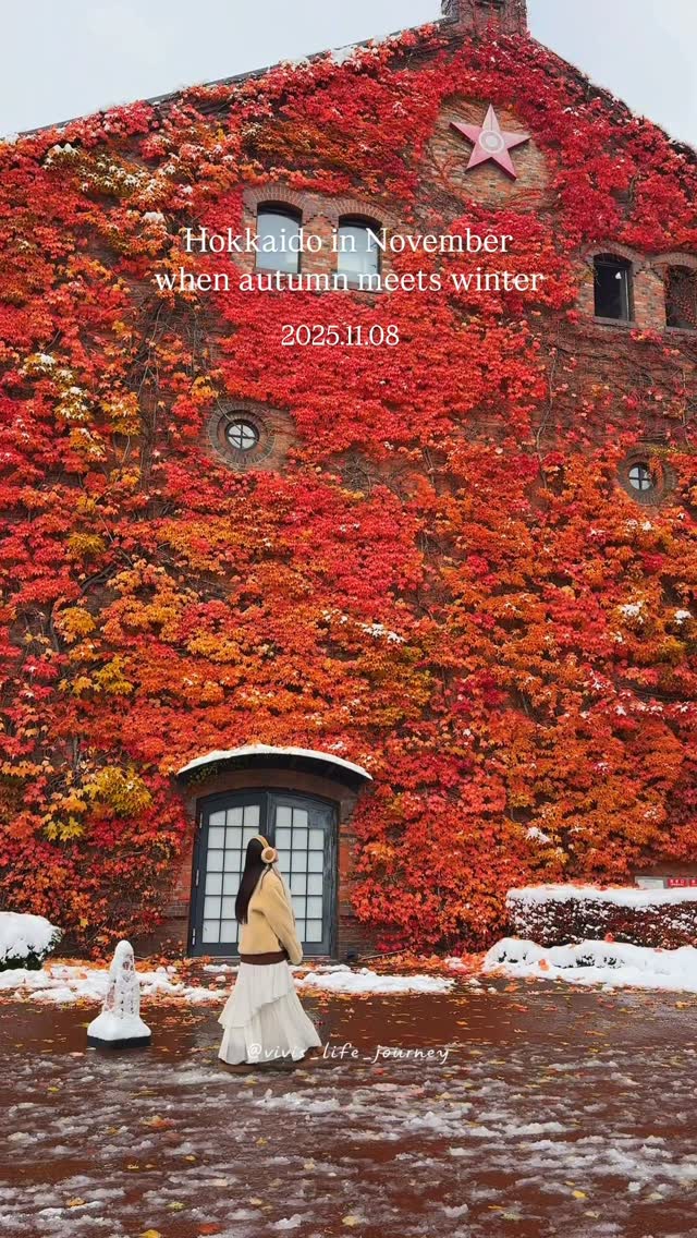 Sapporo's Autumn-Winter Transition