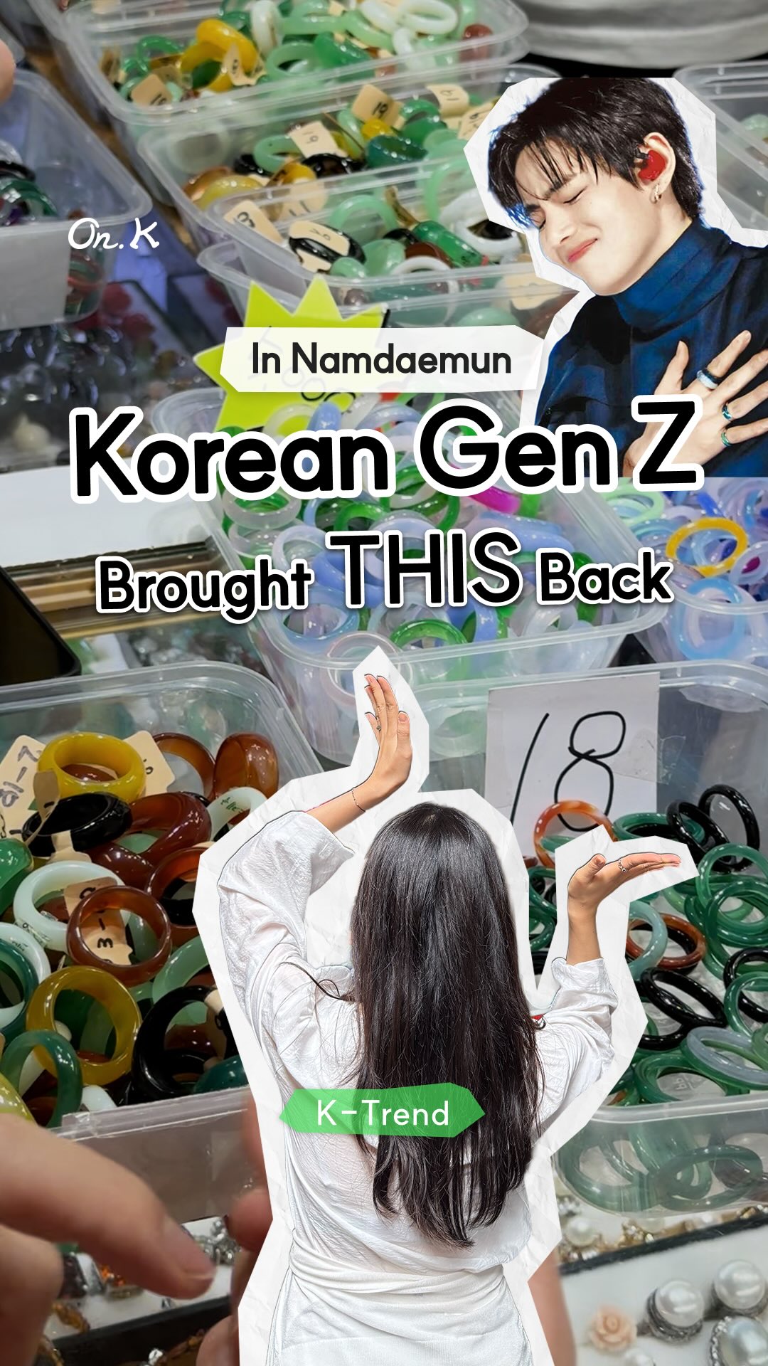 Korean Gen Z Revives Traditional Jade Ring Fashion