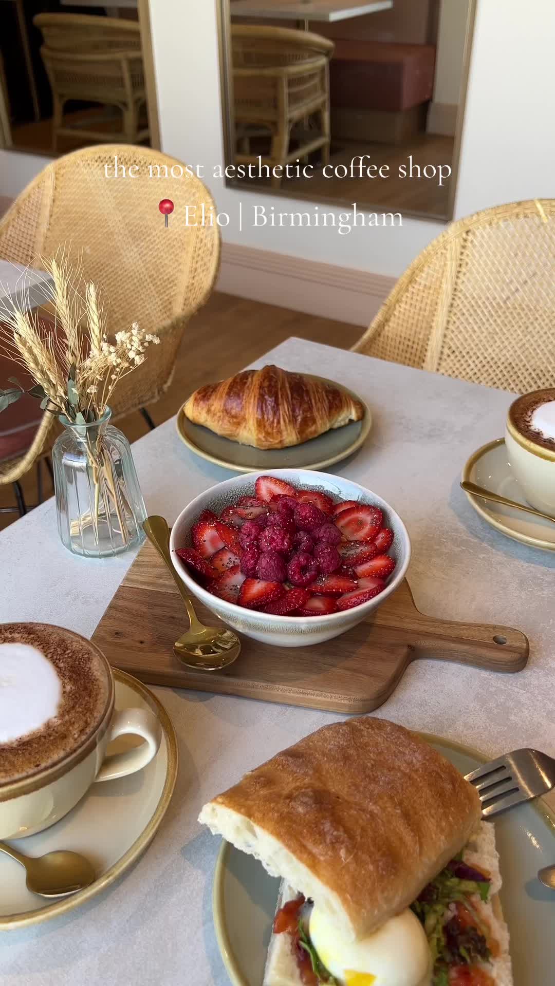 Elio Cafe: Aesthetic Birmingham Brunch Spot