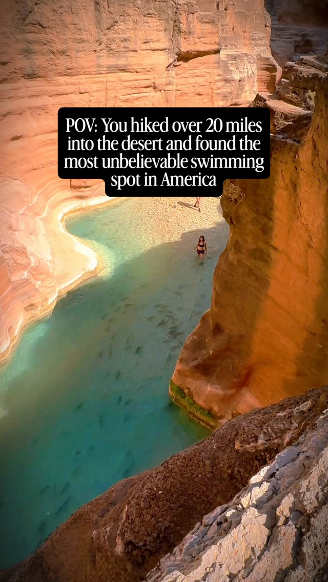 Arizona's Turquoise Waters: Canyon Hikes to River Confluence