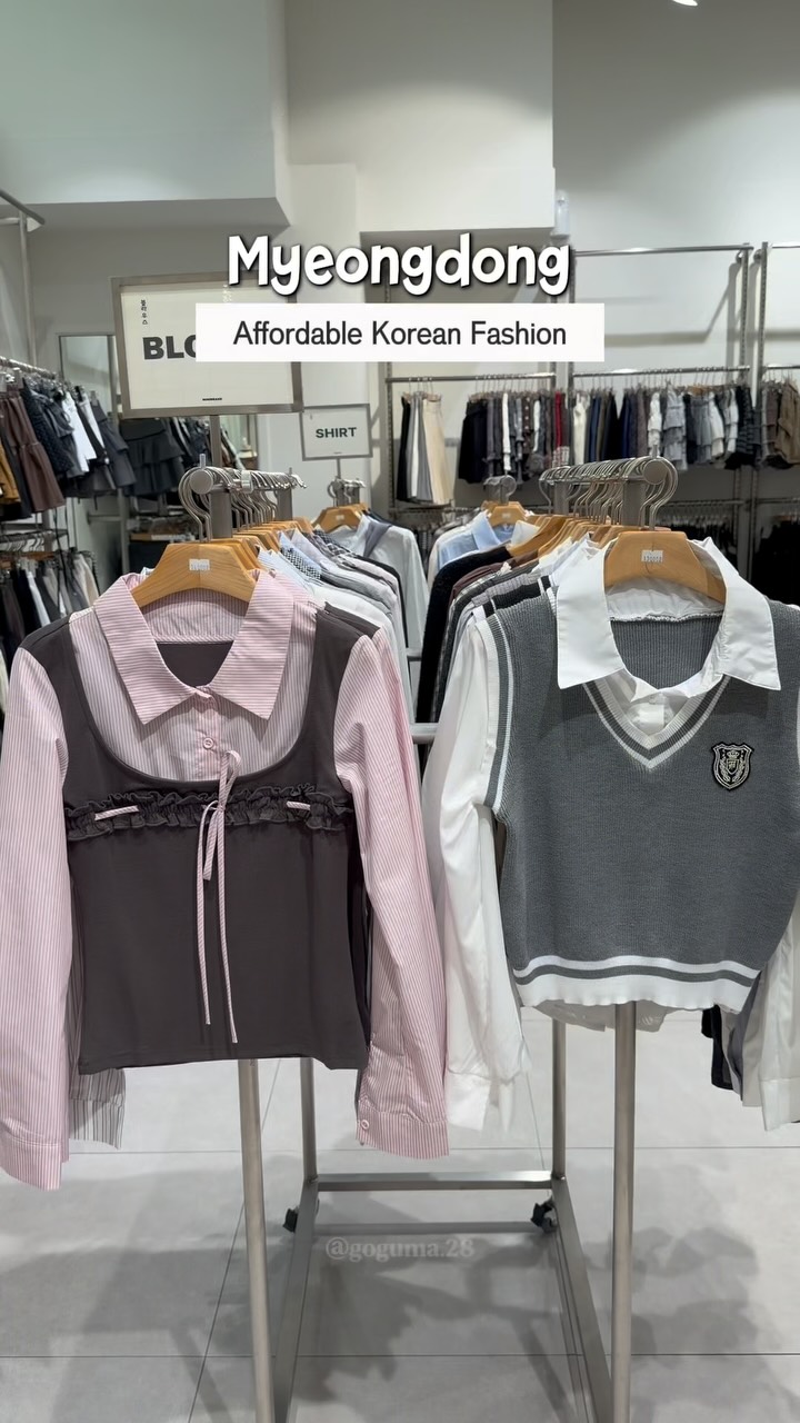 Affordable Korean Fashion At Myeongdong's Mini Brand