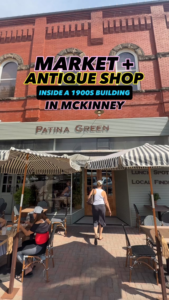 Patina Green: Historic Texas Antique Shop and Eatery