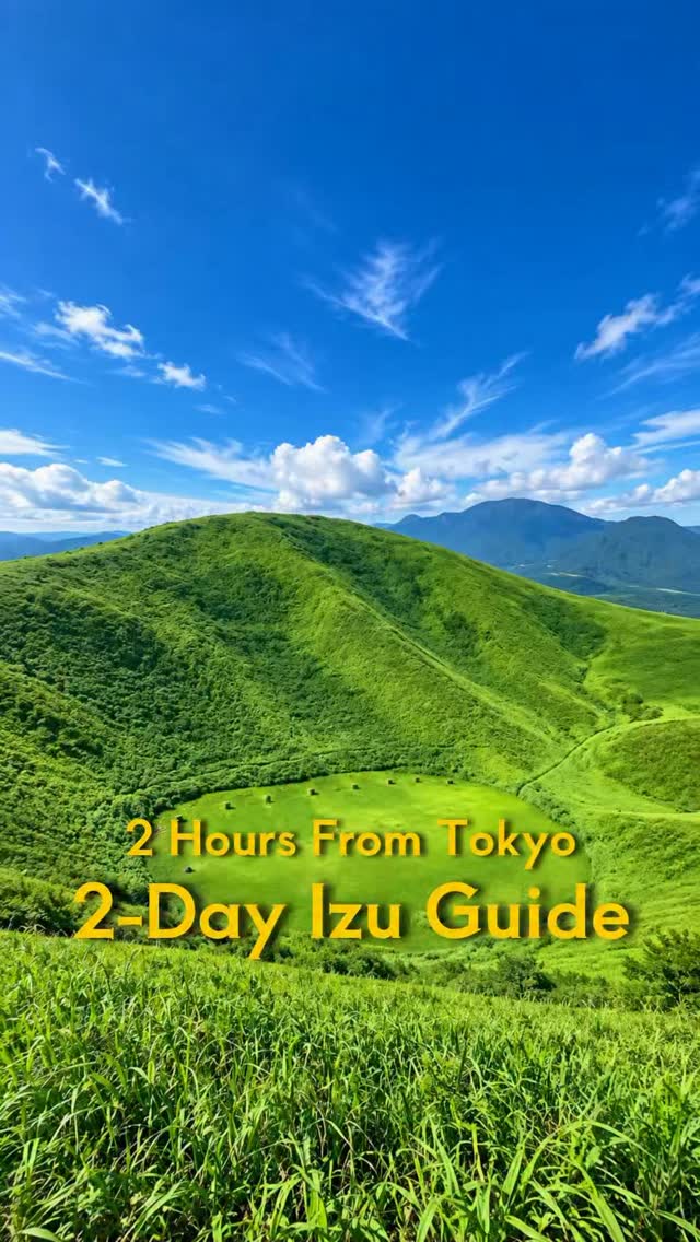 Izu Itinerary: Volcanoes, Coasts, and Soba Making