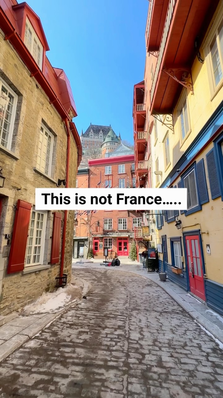 Quebec City Winter Wonders and European Charm