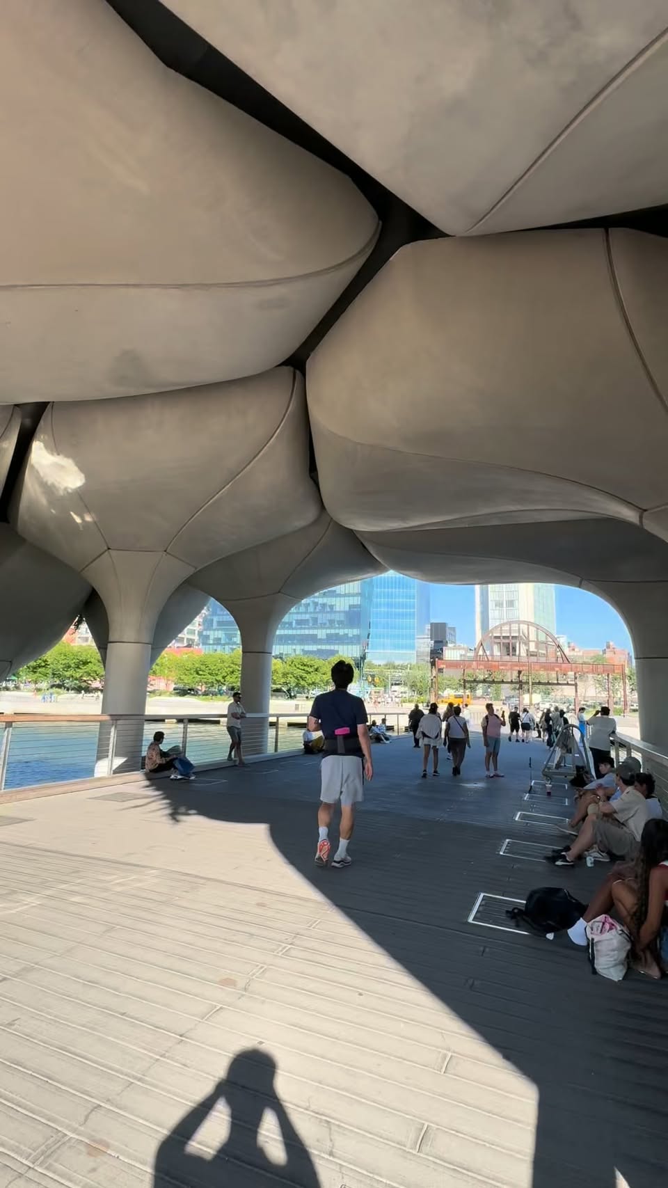 New York City Walking Tour: Little Island to Edge