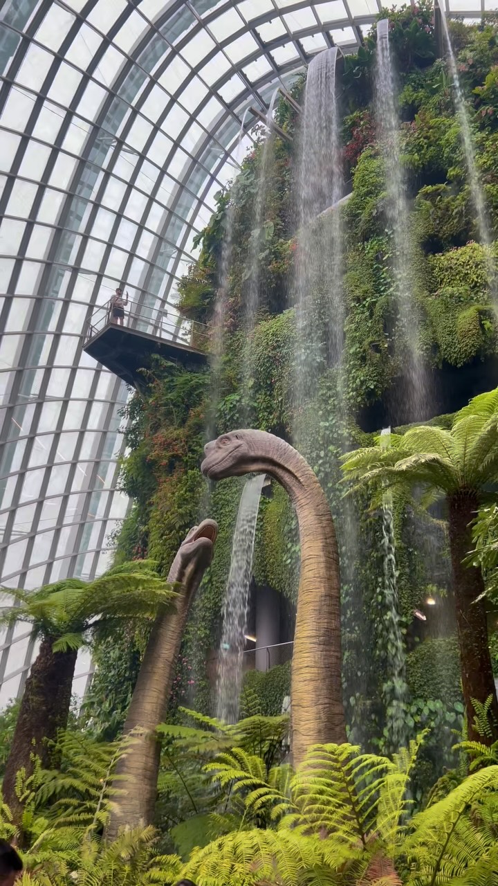 Dinosaur Encounters In Singapore's Cloud Forest