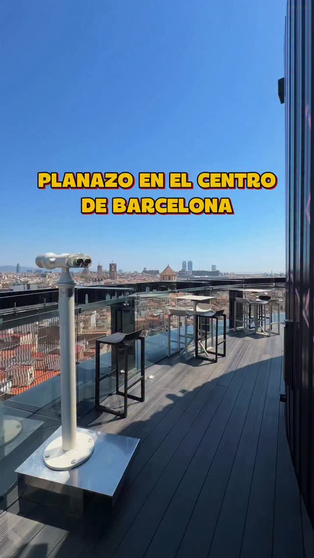 Barcelona Rooftop Views Of Famous Landmarks
