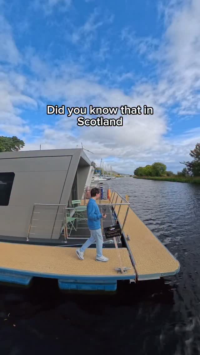 Unique Scottish Stays: Houseboats And Caves