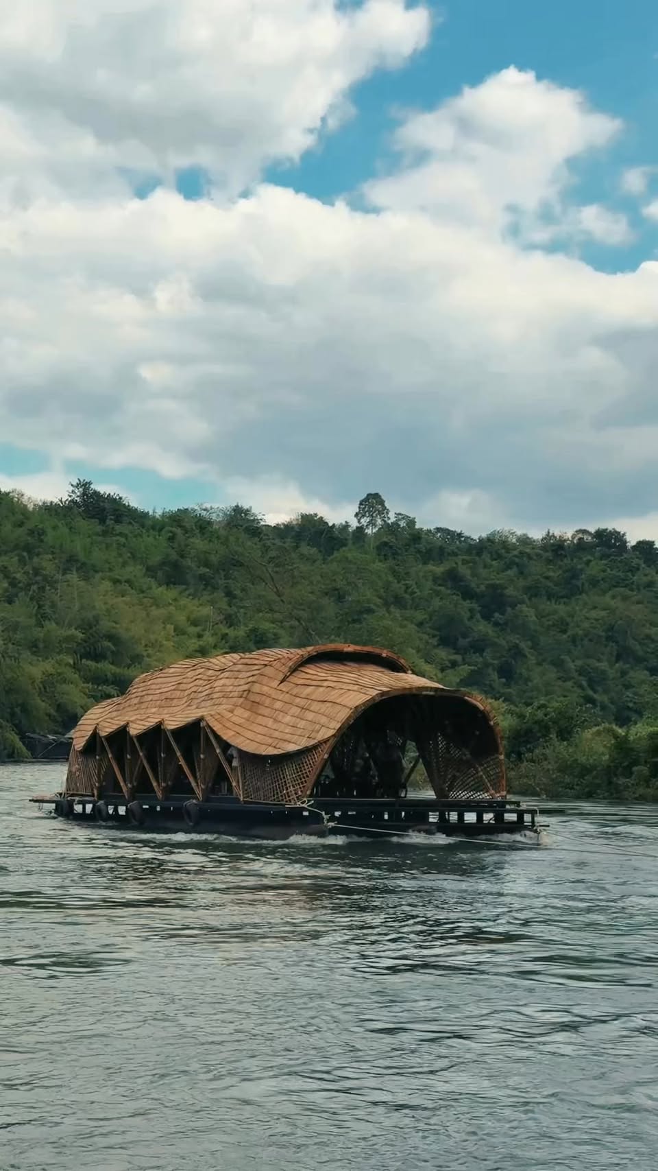 Floating Spas And Hot Springs By The River