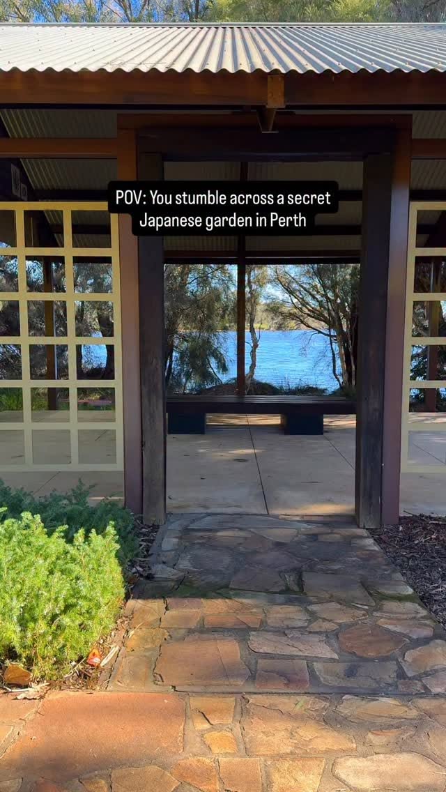Japanese Garden Overlooking Swan River