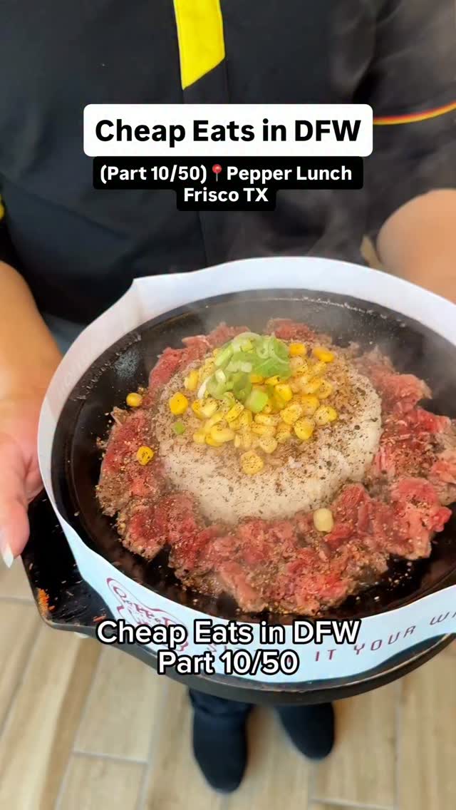 Pepper Lunch: Sizzling Japanese Meals