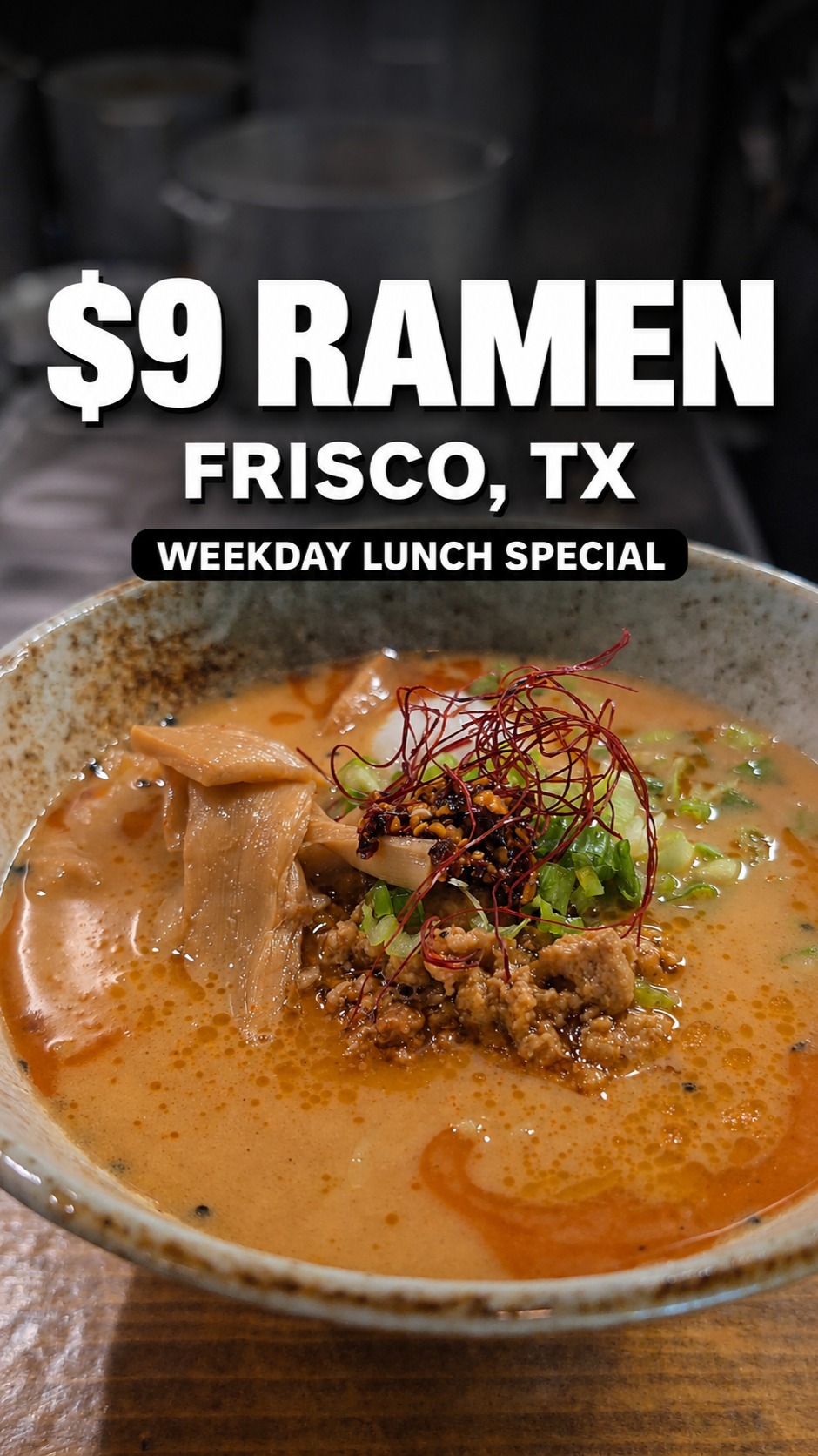 Wabi House Frisco: Authentic Ramen Lunch Deals