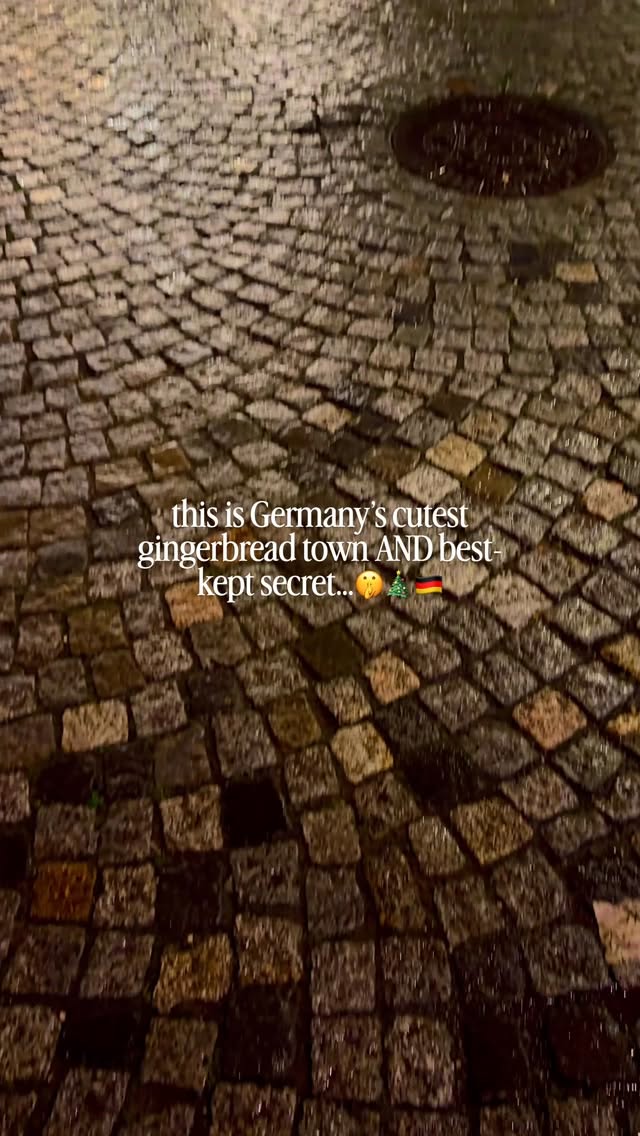 German Christmas Markets with Half-Timbered Houses