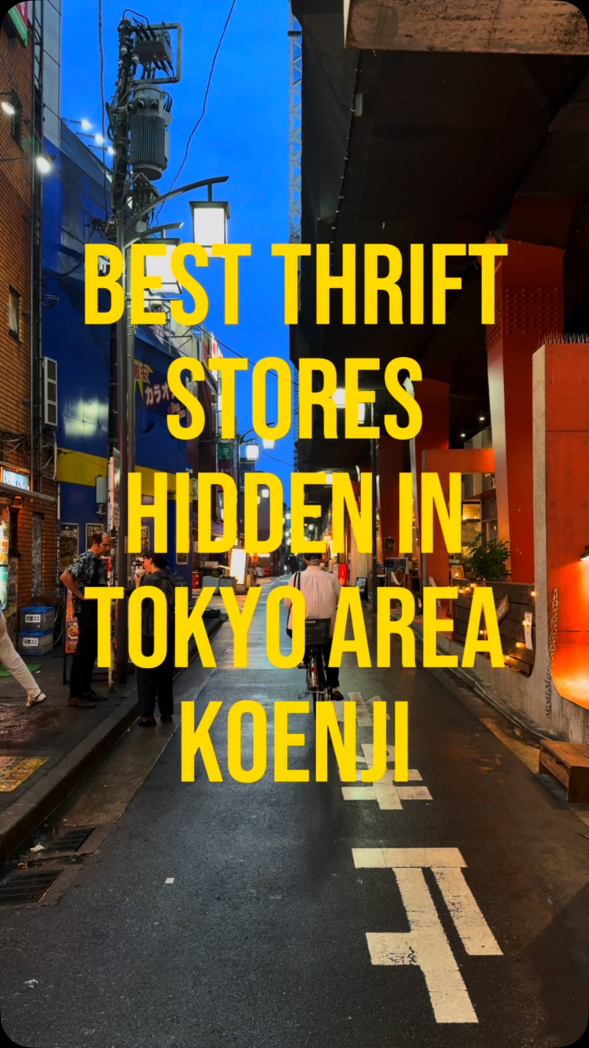 Koenji Thrift Stores Guide