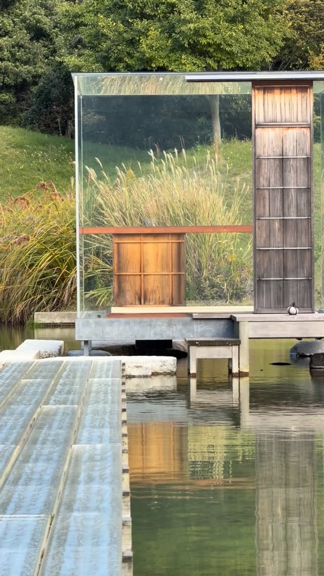 Glass Tea House on Art Island