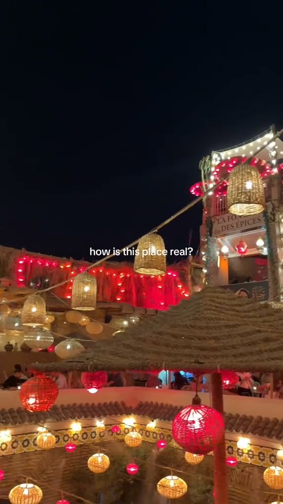 Marrakech Restaurant's Enchanting Lanterns