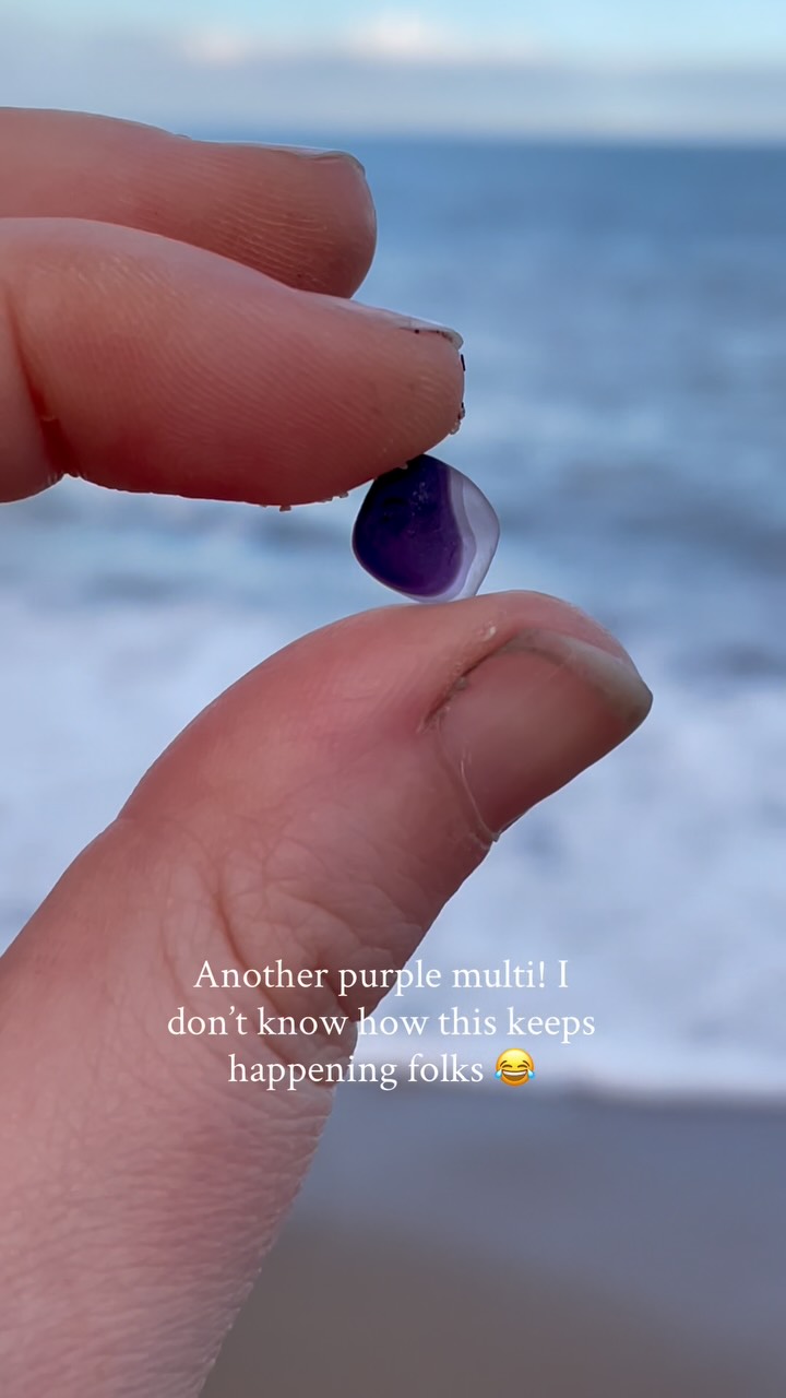 Seaham Hall Beach's Sea Glass Treasures
