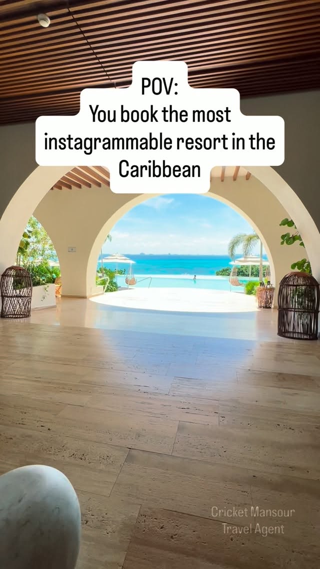 Luxury Caribbean Resort With Ocean Water Slide