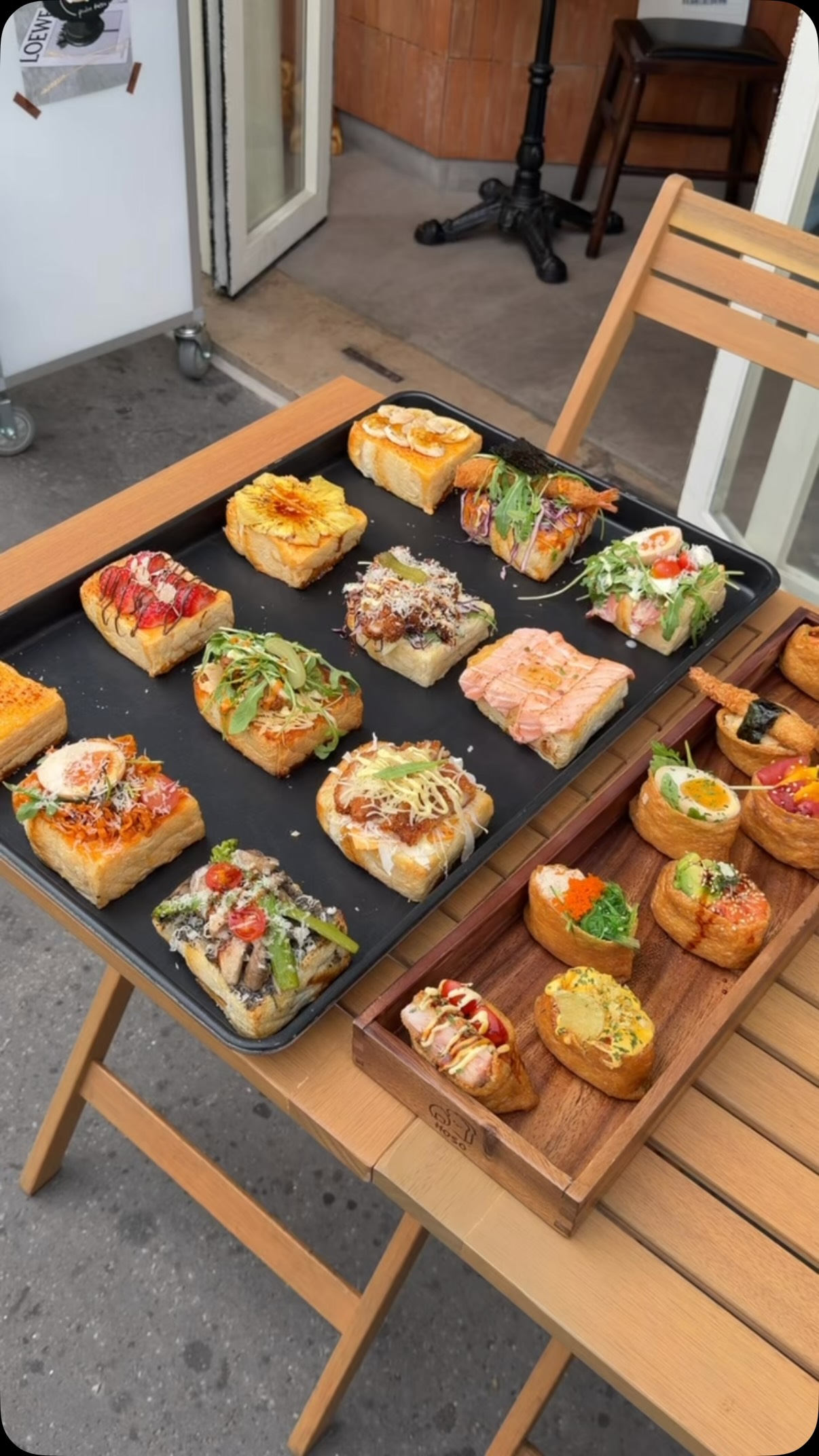 Parisian Restaurant Serves Creative Japanese Toasts