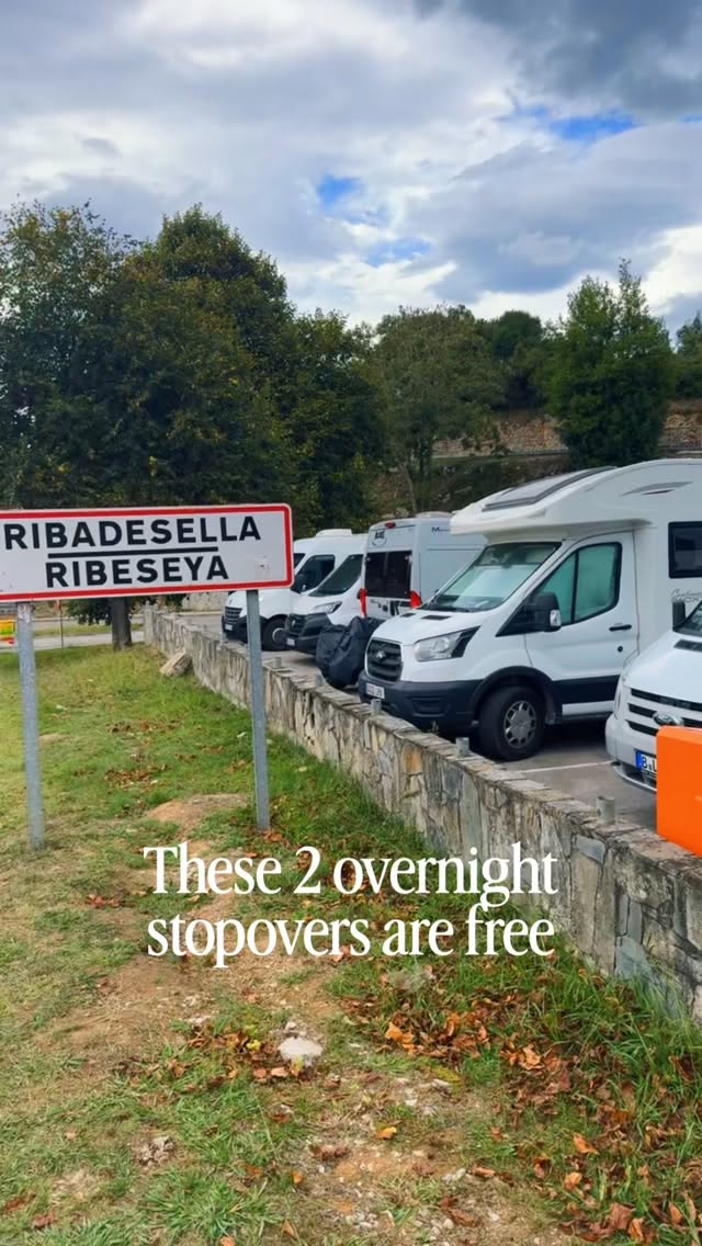 Free Overnight Campervan Parking in Ribadesella