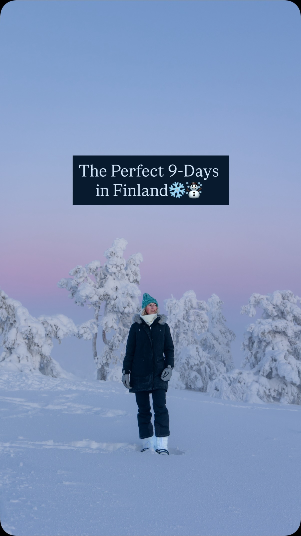 Finnish Winter Wonderland: A 9-Day Arctic Adventure