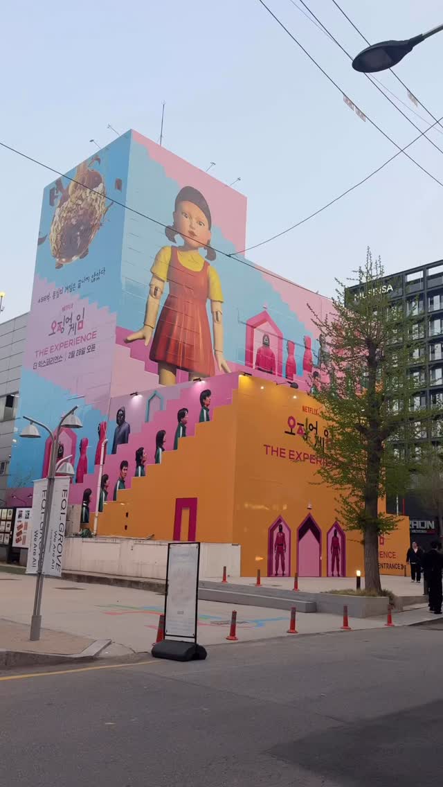 Squid Game Pop-Up Experience in Seoul