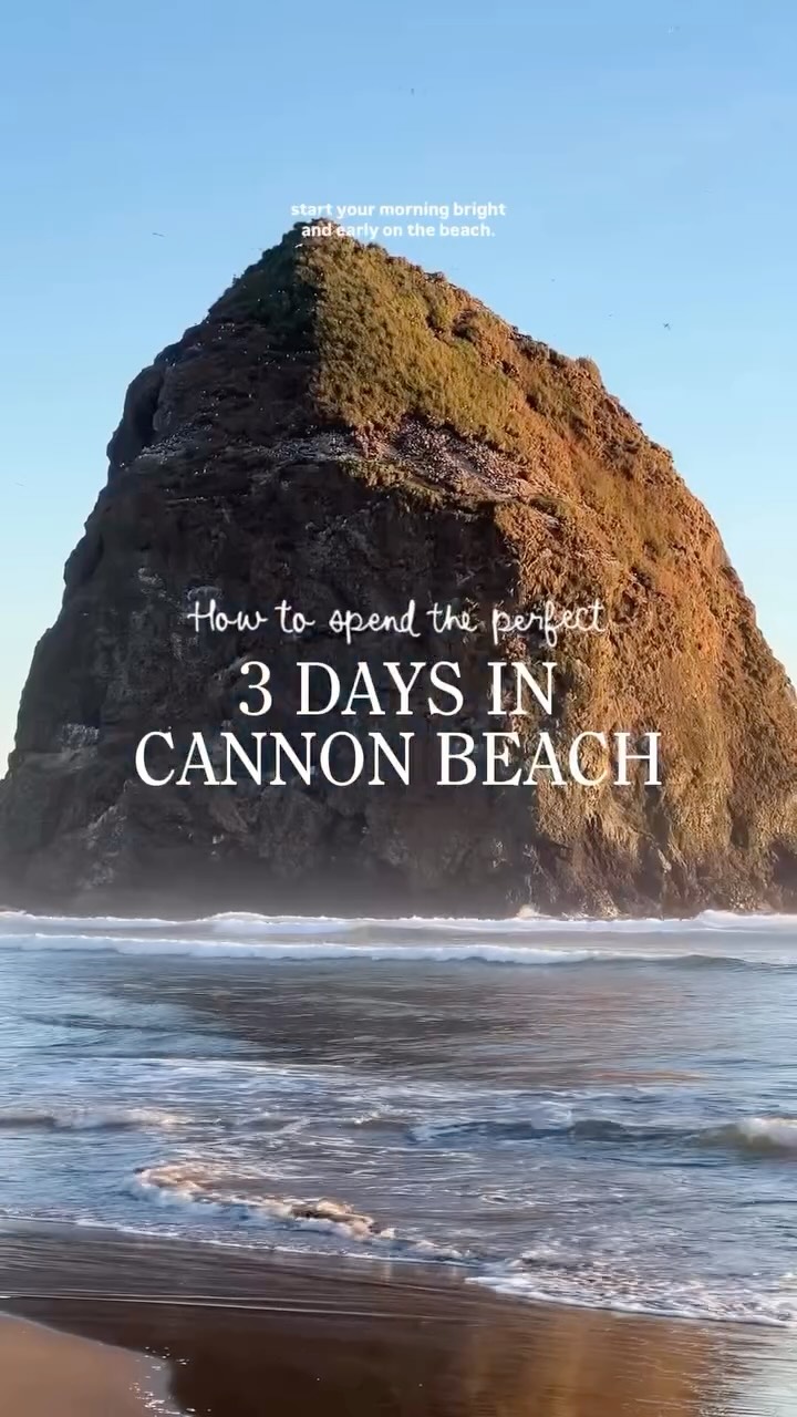 Cannon Beach Itinerary: Coastal Beauty And Local Shops