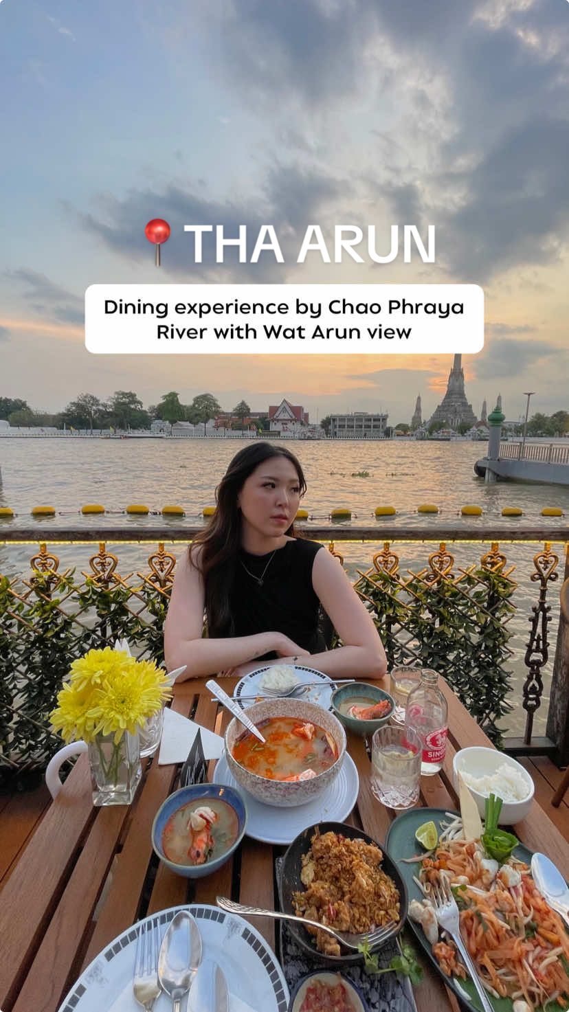 Bangkok Riverside Dining With Wat Arun Views