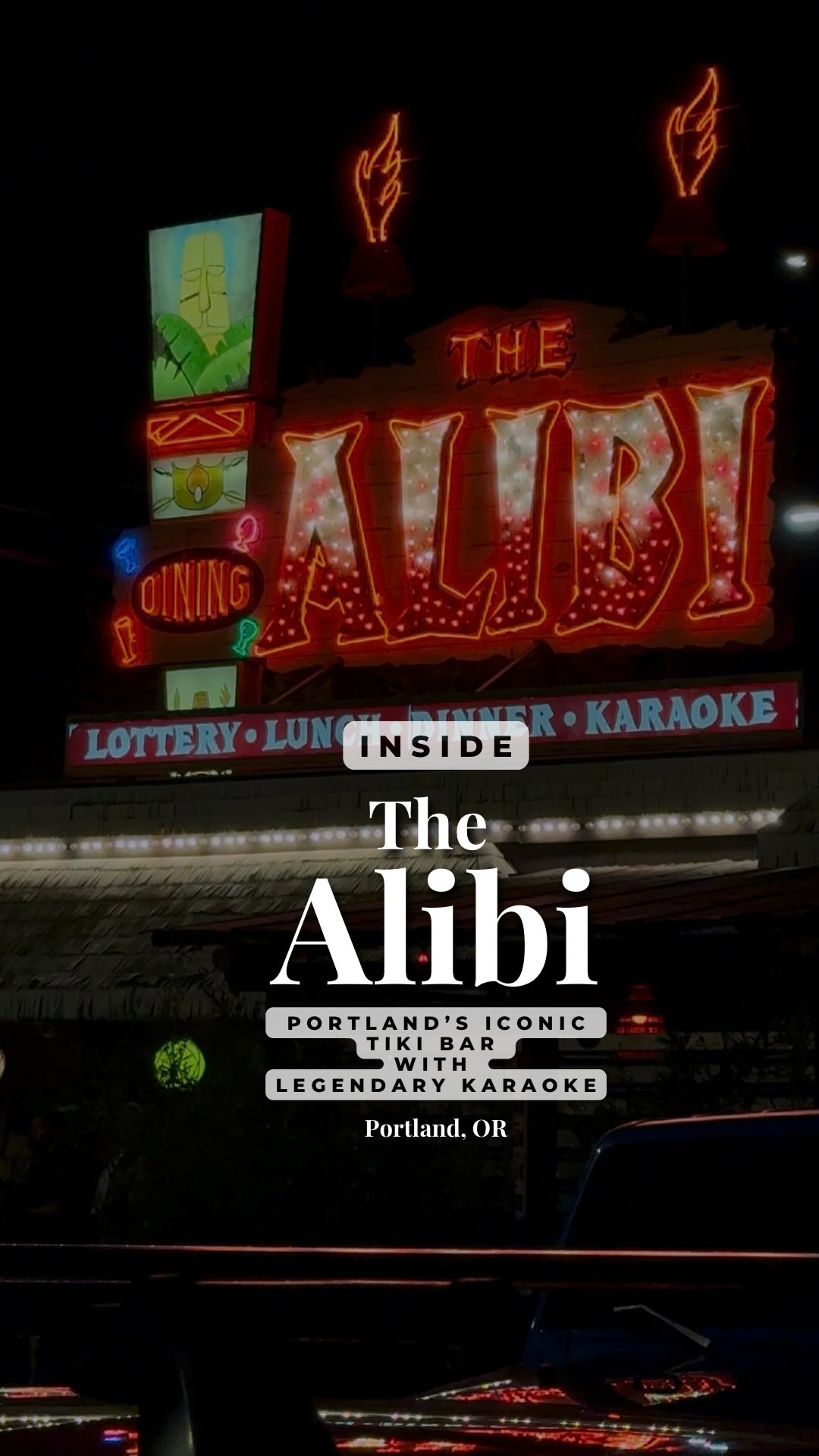 Alibi Tiki Lounge: Historic Portland Karaoke Spot