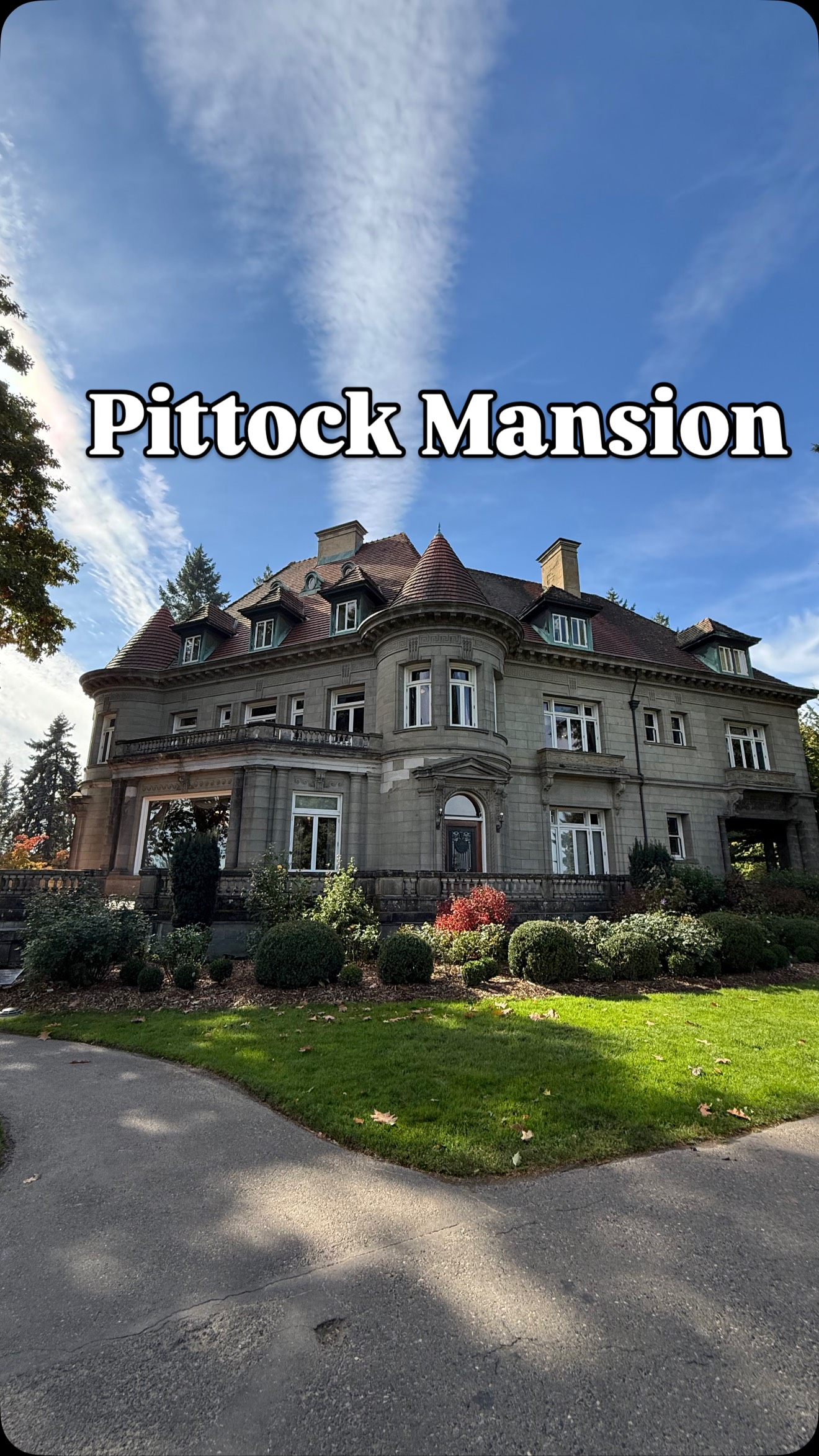 Historic Mansion and Mountain Views