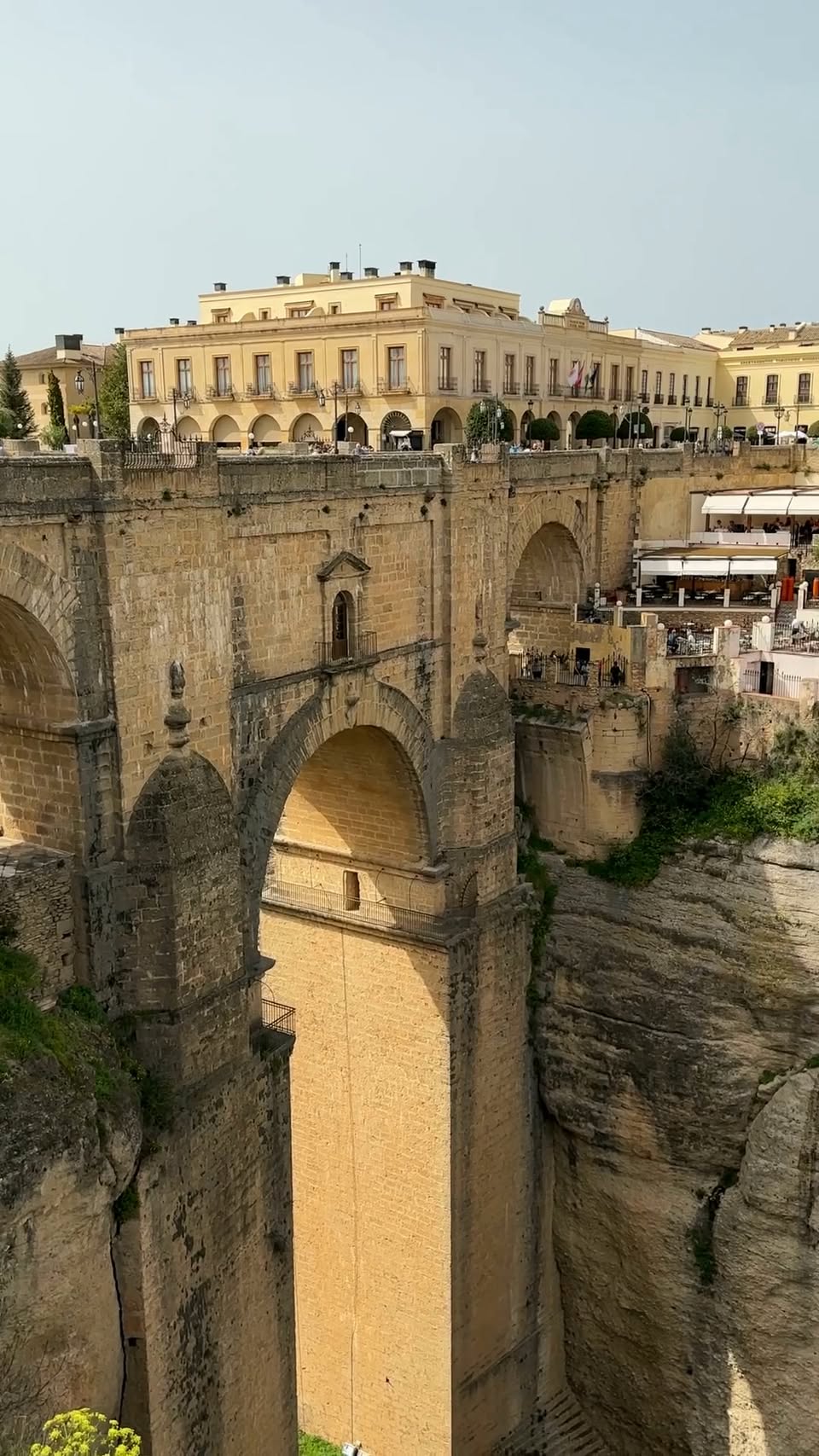 Ronda's Iconic Bridge and Cliffside Charm