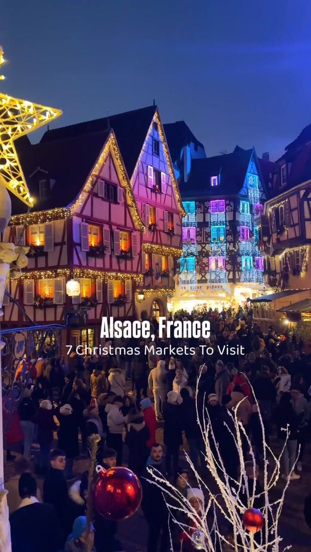 Alsace Christmas Markets To Visit In 2026