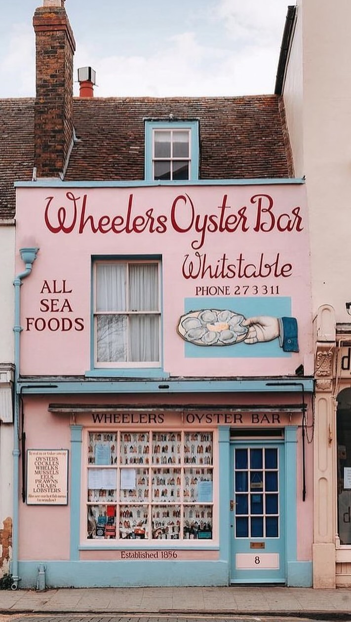 Whimsical Oyster Bar Channels Wes Anderson Aesthetic