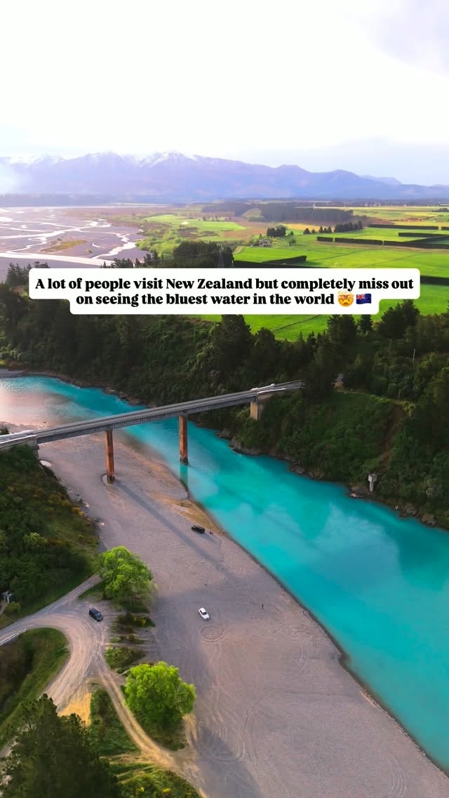 New Zealand's Stunning Blue Gorges And Alps