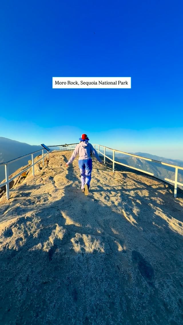 Sequoia National Park's Moro Rock Trail Views