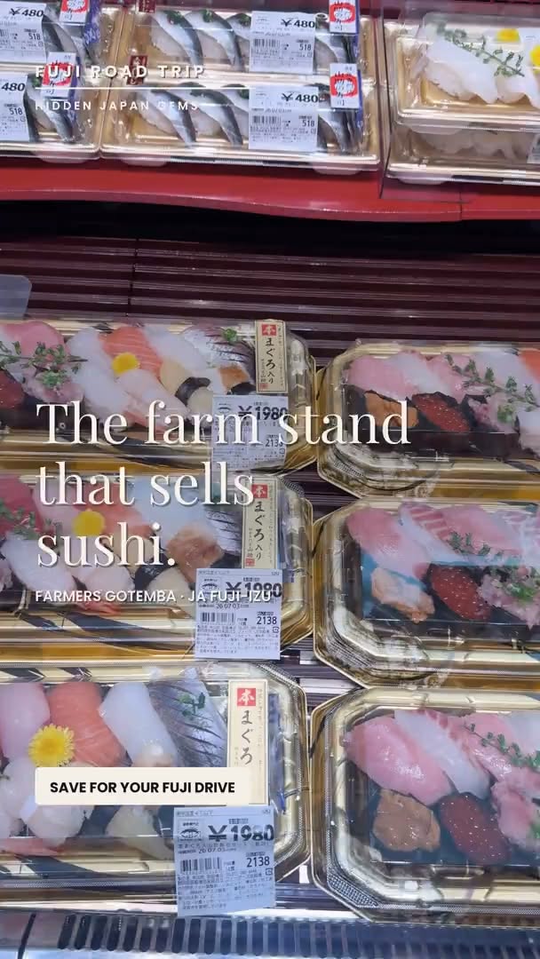 Farmers Market Near Mount Fuji Sells Fresh Produce