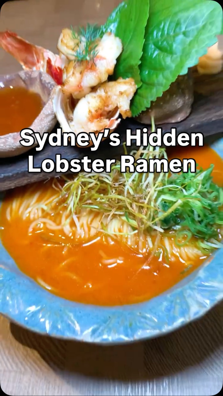 TenTo Restaurant Features Lobster Ramen