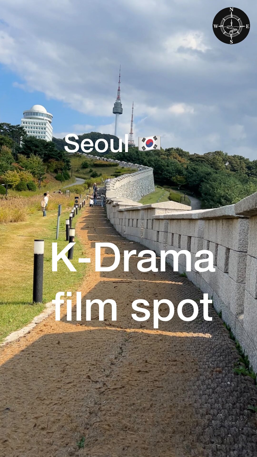 Seoul Fortress Wall Trail to N Seoul Tower