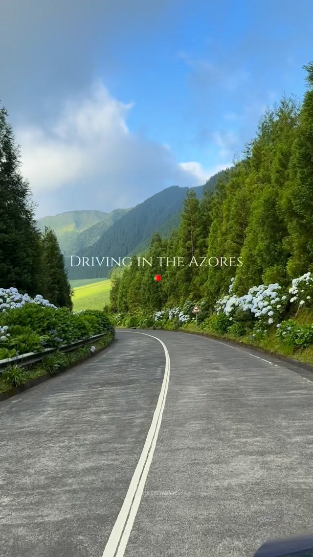 Azores Island Drives Through Volcanic Landscapes