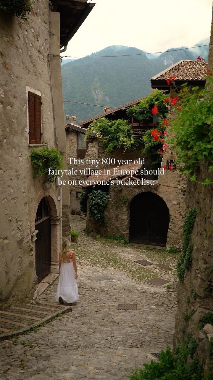 Medieval Village Charm Around Lago di Tenno