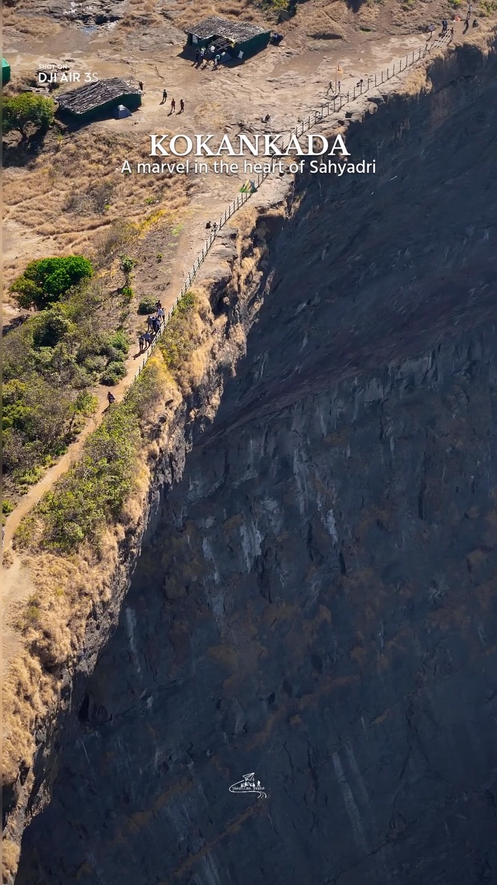 Majestic Cliffs Of Harishchandragad And Kokankada