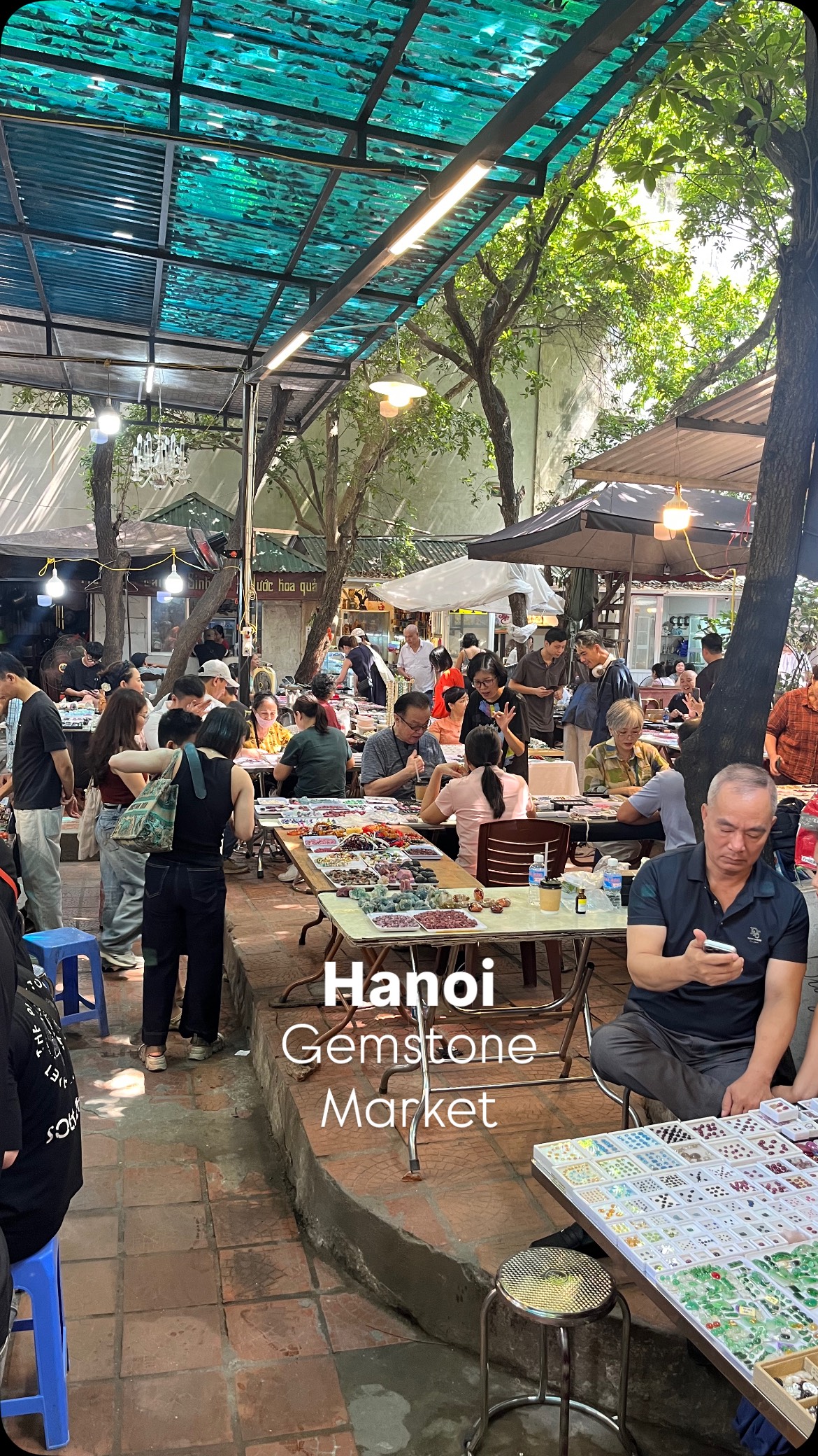 Hanoi's Underground Gem Market