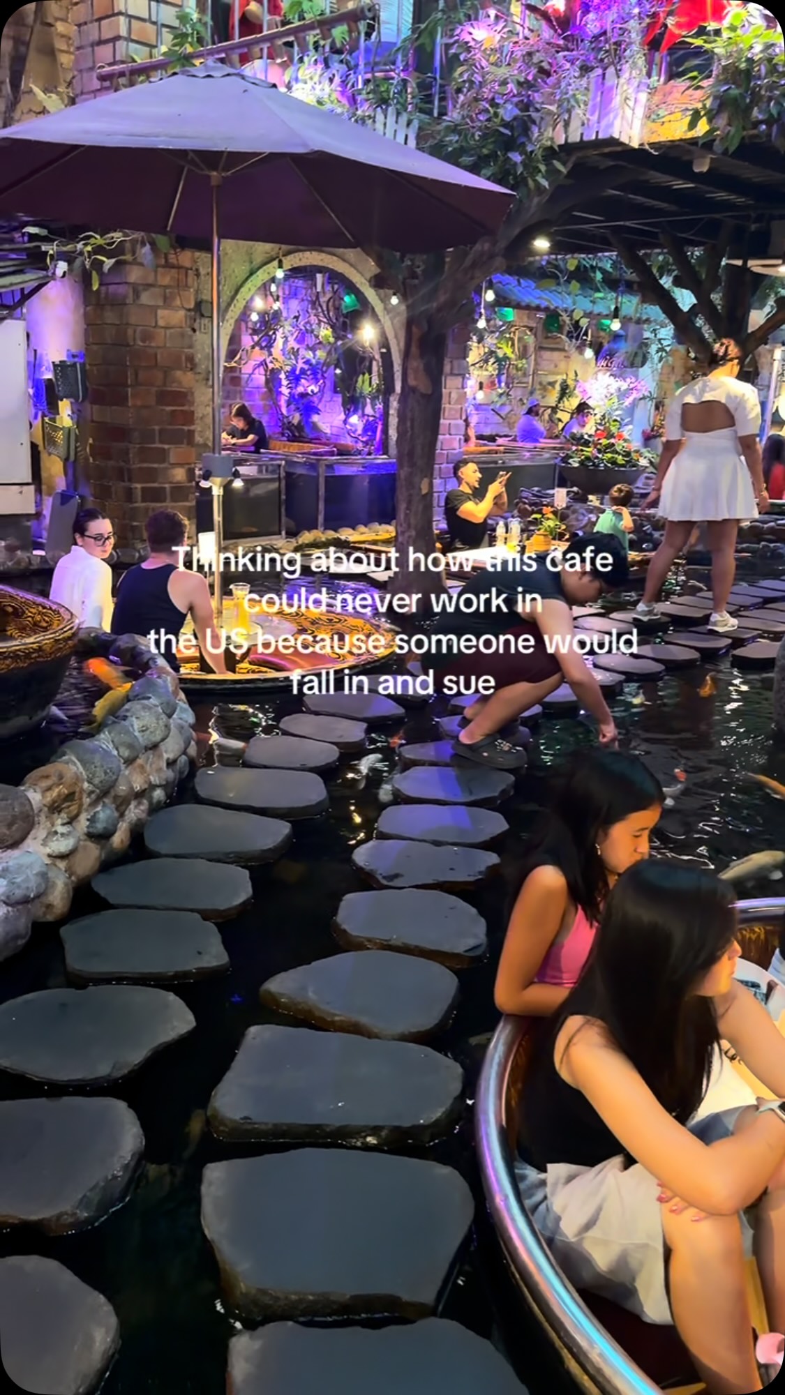 Koi Pond Cafe Offers Unique Dining Experience