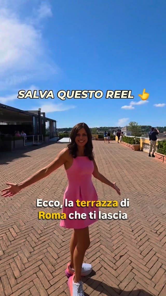 Rome's Spectacular Sunset Views From Terrazza Caffarelli