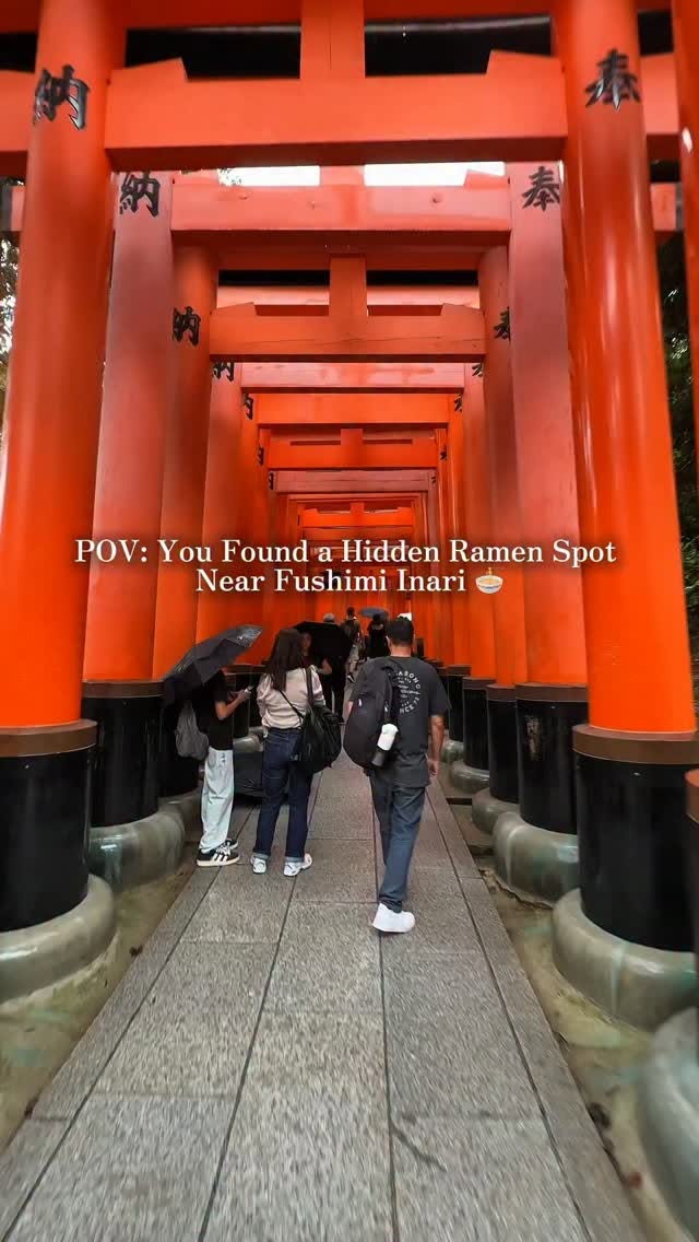Hidden Ramen Restaurant In Kyoto